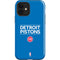 NBA Detroit Pistons Standard - Blue iPhone 12 Impact Case
