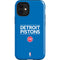 NBA Detroit Pistons Standard - Blue iPhone 12 Mini Impact Case