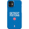NBA Detroit Pistons Standard - Blue iPhone 12 Mini Lite Case