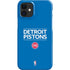 NBA Detroit Pistons Standard - Blue iPhone 12 Mini Lite Case