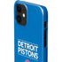 NBA Detroit Pistons Standard - Blue iPhone 12 Mini Lite Case