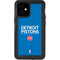 NBA Detroit Pistons Standard - Blue iPhone 12 Mini Waterproof Case