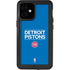 NBA Detroit Pistons Standard - Blue iPhone 12 Mini Waterproof Case