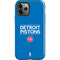NBA Detroit Pistons Standard - Blue iPhone 12 Pro Max Impact Case
