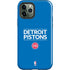NBA Detroit Pistons Standard - Blue iPhone 12 Pro Max Impact Case
