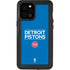 NBA Detroit Pistons Standard - Blue iPhone 12 Pro Max Waterproof Case