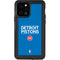NBA Detroit Pistons Standard - Blue iPhone 12 Pro Waterproof Case