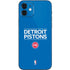 NBA Detroit Pistons Standard - Blue iPhone 12 Skin