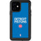 NBA Detroit Pistons Standard - Blue iPhone 12 Waterproof Case