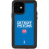 NBA Detroit Pistons Standard - Blue iPhone 12 Waterproof Case