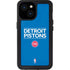 NBA Detroit Pistons Standard - Blue iPhone 13 Mini Waterproof Case