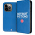 NBA Detroit Pistons Standard - Blue iPhone 13 Pro Folio Case
