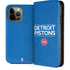 NBA Detroit Pistons Standard - Blue iPhone 13 Pro Max Folio Case