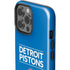 NBA Detroit Pistons Standard - Blue iPhone 13 Pro Max Impact Case