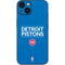 NBA Detroit Pistons Standard - Blue iPhone 14 Plus Skin