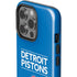 NBA Detroit Pistons Standard - Blue iPhone 14 Pro Impact Case