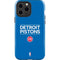 NBA Detroit Pistons Standard - Blue iPhone 15 Pro Max Impact Case