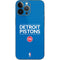 NBA Detroit Pistons Standard - Blue iPhone 14 Pro Max Skin