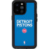 NBA Detroit Pistons Standard - Blue iPhone 14 Pro Max Waterproof Case
