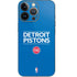 NBA Detroit Pistons Standard - Blue iPhone 14 Pro Skin