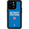NBA Detroit Pistons Standard - Blue iPhone 14 Pro Waterproof Case