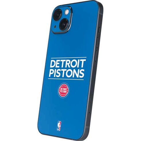 NBA Detroit Pistons Standard - Blue iPhone 14 Skin