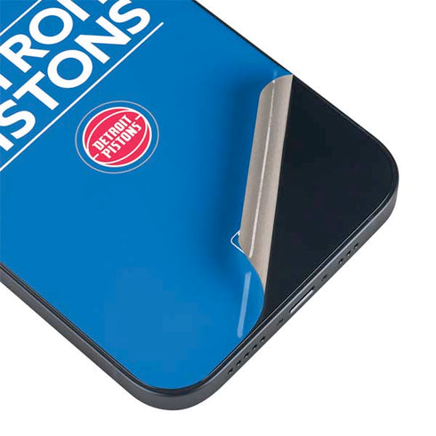 NBA Detroit Pistons Standard - Blue iPhone 14 Skin