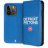 NBA Detroit Pistons Standard - Blue iPhone 15 Pro Folio Case