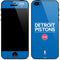 NBA Detroit Pistons Standard - Blue iPhone 5/5s/5SE Skin