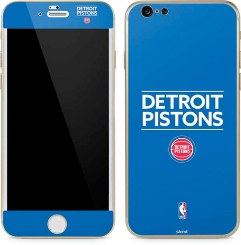 NBA Detroit Pistons Standard - Blue iPhone 6/6s Skin