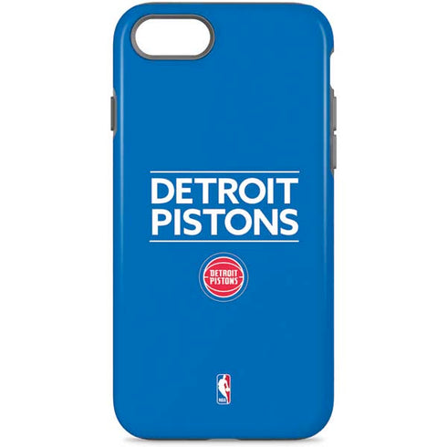 NBA Detroit Pistons Standard - Blue iPhone 8 Pro Case