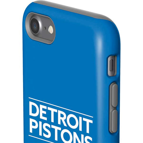 NBA Detroit Pistons Standard - Blue iPhone SE (2nd & 3rd Gen) Pro Case