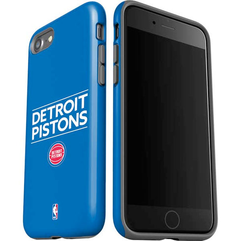 NBA Detroit Pistons Standard - Blue iPhone SE (2nd & 3rd Gen) Pro Case