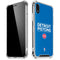 NBA Detroit Pistons Standard - Blue iPhone XR Clear Case