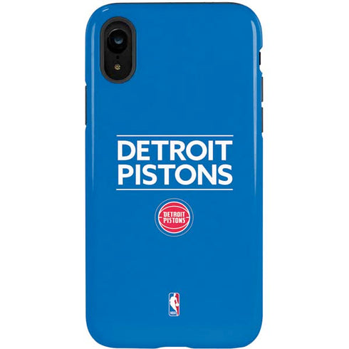 NBA Detroit Pistons Standard - Blue iPhone XR Pro Case