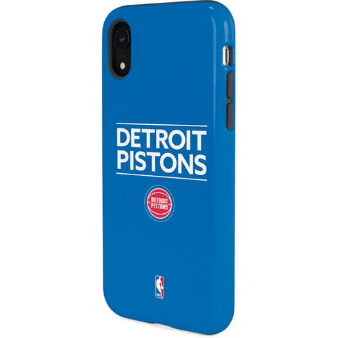 NBA Detroit Pistons Standard - Blue iPhone XR Pro Case