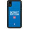 NBA Detroit Pistons Standard - Blue iPhone XR Waterproof Case