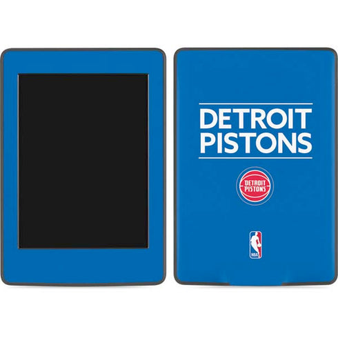 NBA Detroit Pistons Standard - Blue Amazon Kindle Skin