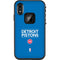NBA Detroit Pistons Standard - Blue LifeProof Fre iPhone Skin
