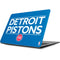 NBA Detroit Pistons Standard - Blue Apple MacBook Skin