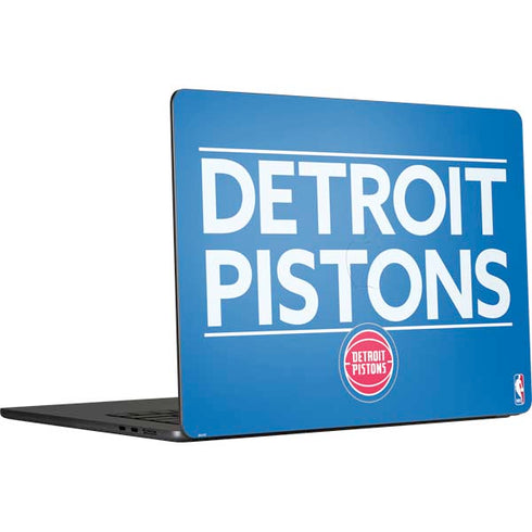 NBA Detroit Pistons Standard - Blue MacBook Air 15 in (2023) Skin