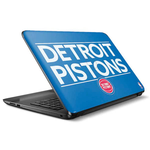 NBA Detroit Pistons Standard - Blue HP Notebook Skin