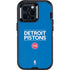 NBA Detroit Pistons Standard - Blue Otterbox Defender iPhone Skin