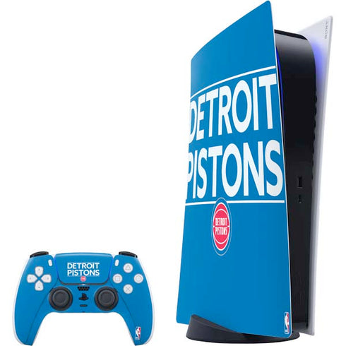 NBA Detroit Pistons Standard - Blue PS5 Digital Edition Bundle Skin