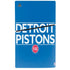 NBA Detroit Pistons Standard - Blue PS5 Slim Disk Console Skin