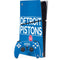 NBA Detroit Pistons Standard - Blue PS5 Slim Digital Edition Bundle Skin