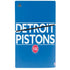 NBA Detroit Pistons Standard - Blue PS5 Slim Digital Edition Console Skin