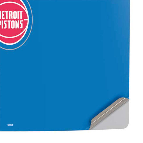 NBA Detroit Pistons Standard - Blue PS5 Slim Digital Edition Console Skin