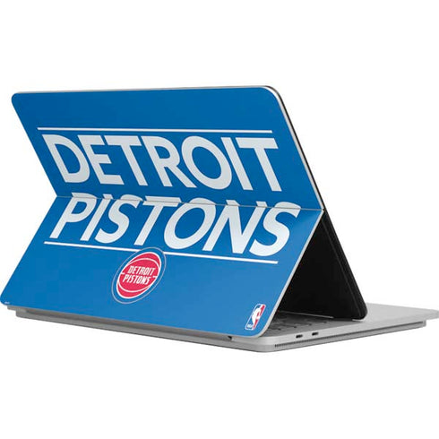 NBA Detroit Pistons Standard - Blue Surface Laptop Studio Skin