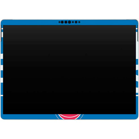 NBA Detroit Pistons Standard - Blue Surface Pro 8 Skin